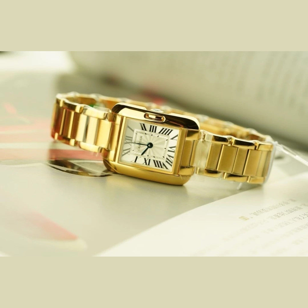 Cartier Tank Anglaise Gold