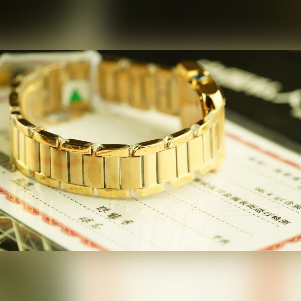 Cartier Tank Anglaise Gold