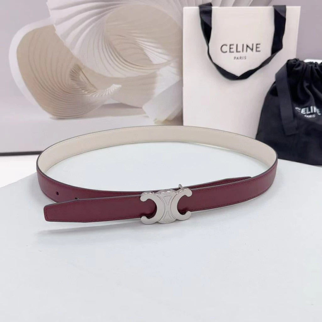 Celine Triomphe Belt Reversible