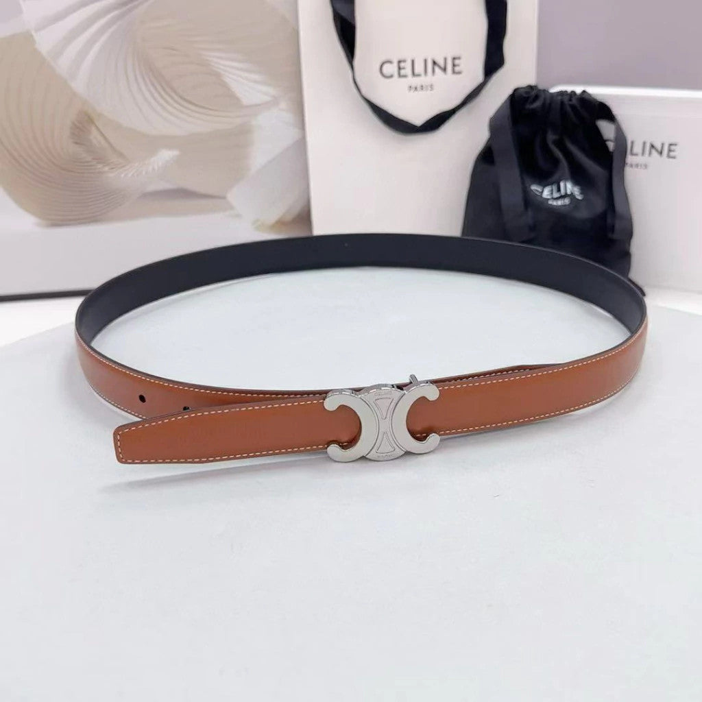 Celine Triomphe Belt Reversible