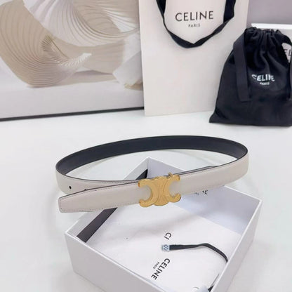 Celine Triomphe Belt Reversible