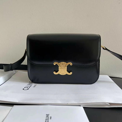 Celine Classique Triomphe Black 8.7" (22 cm)