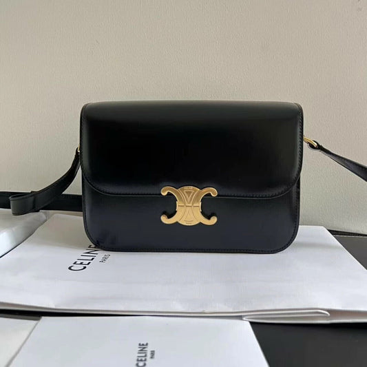 Celine Classique Triomphe Black 8.7" (22 cm)