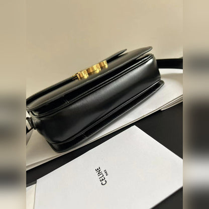 Celine Classique Triomphe Black 8.7" (22 cm)