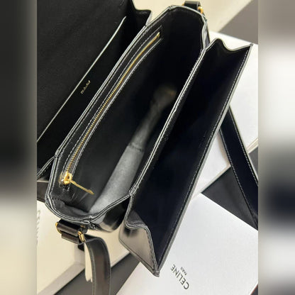 Celine Classique Triomphe Black 8.7" (22 cm)