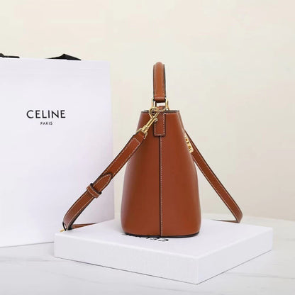 Celine Louise Bucket Caramel Medium