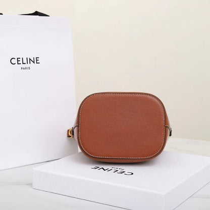 Celine Louise Bucket Caramel Medium