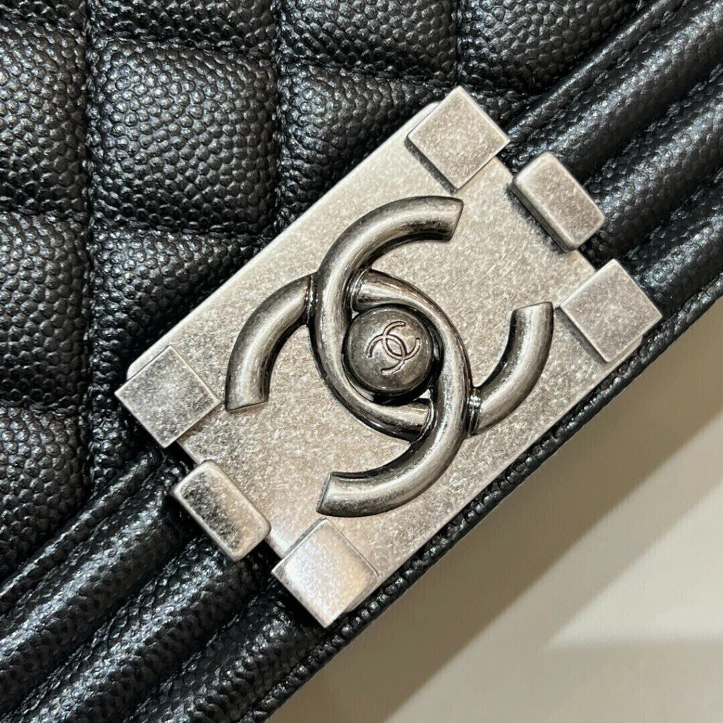 Chanel Boy Silver 7.9" (20 cm)