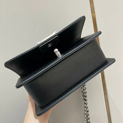 Chanel Boy Silver 7.9" (20 cm)
