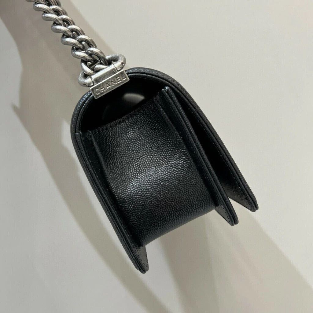 Chanel Boy Silver 7.9" (20 cm)