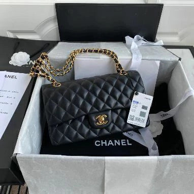 Chanel Classic Double Flap Medium Lambskin 10" (25.5 cm)