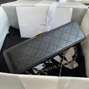 Chanel Classic Double Flap Medium Lambskin 10" (25.5 cm)