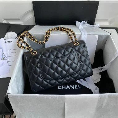 Chanel Classic Double Flap Medium Lambskin 10" (25.5 cm)