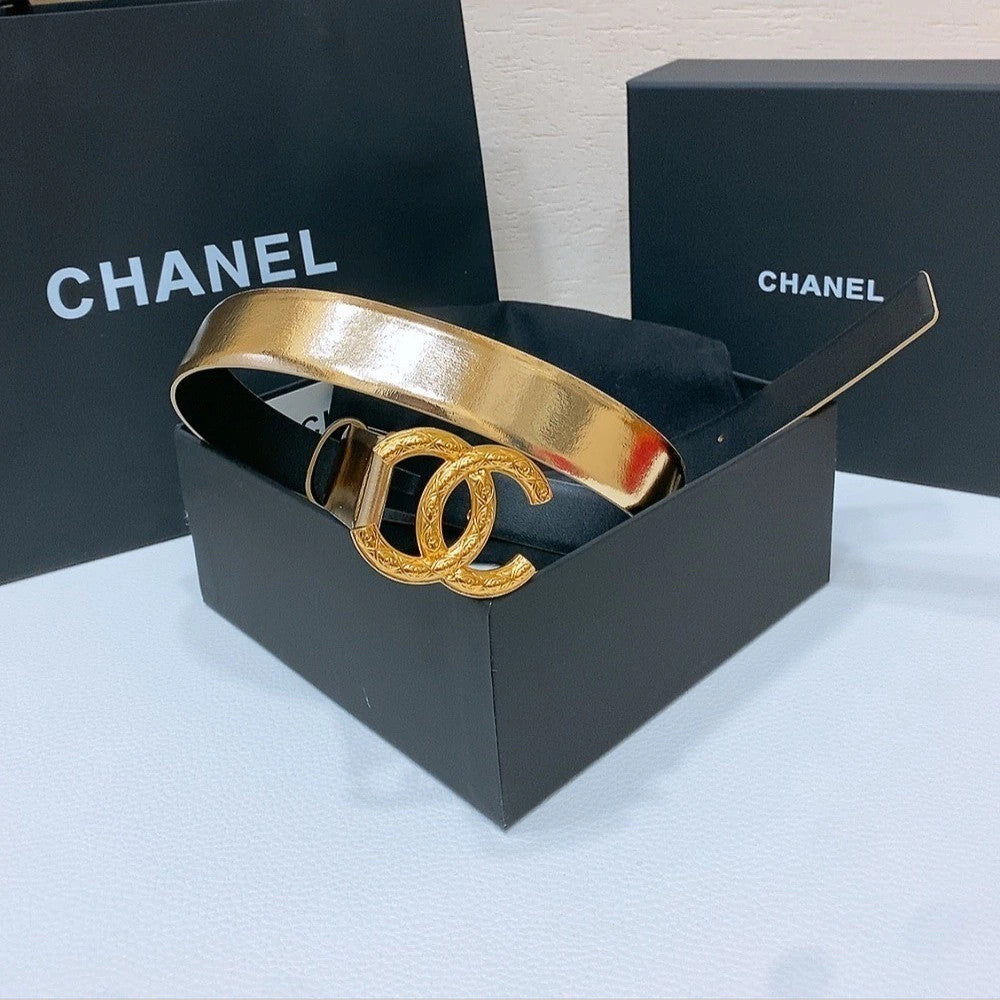 Chanel CC Quilted Belt 11.8" (30 cm)