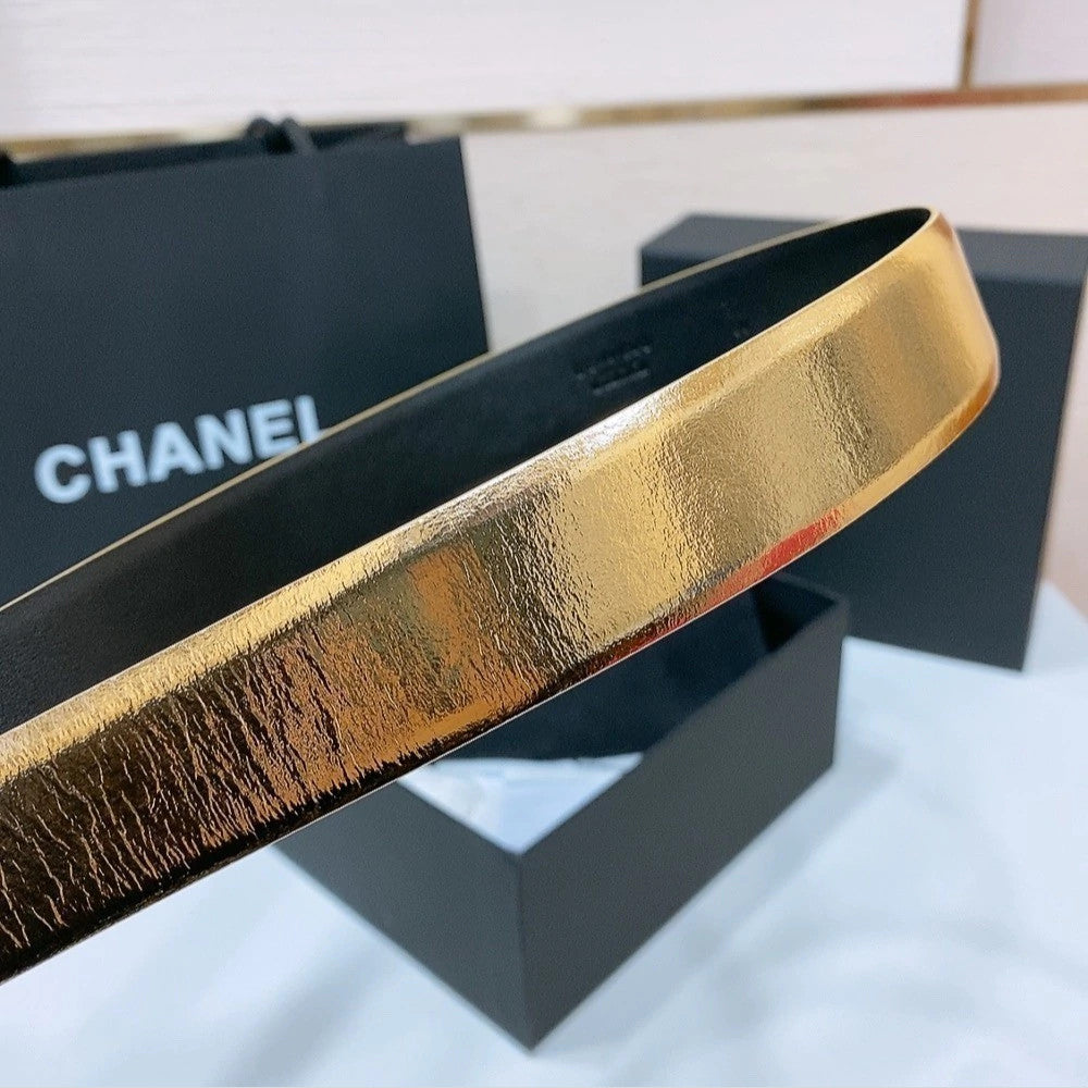 Chanel CC Quilted Belt 11.8" (30 cm)