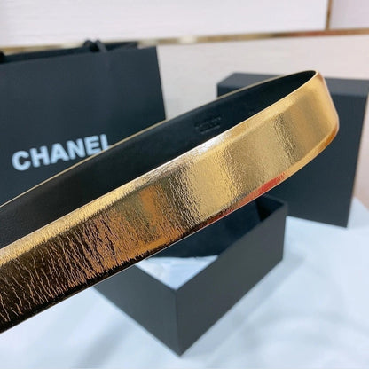 Chanel CC Quilted Belt 11.8" (30 cm)