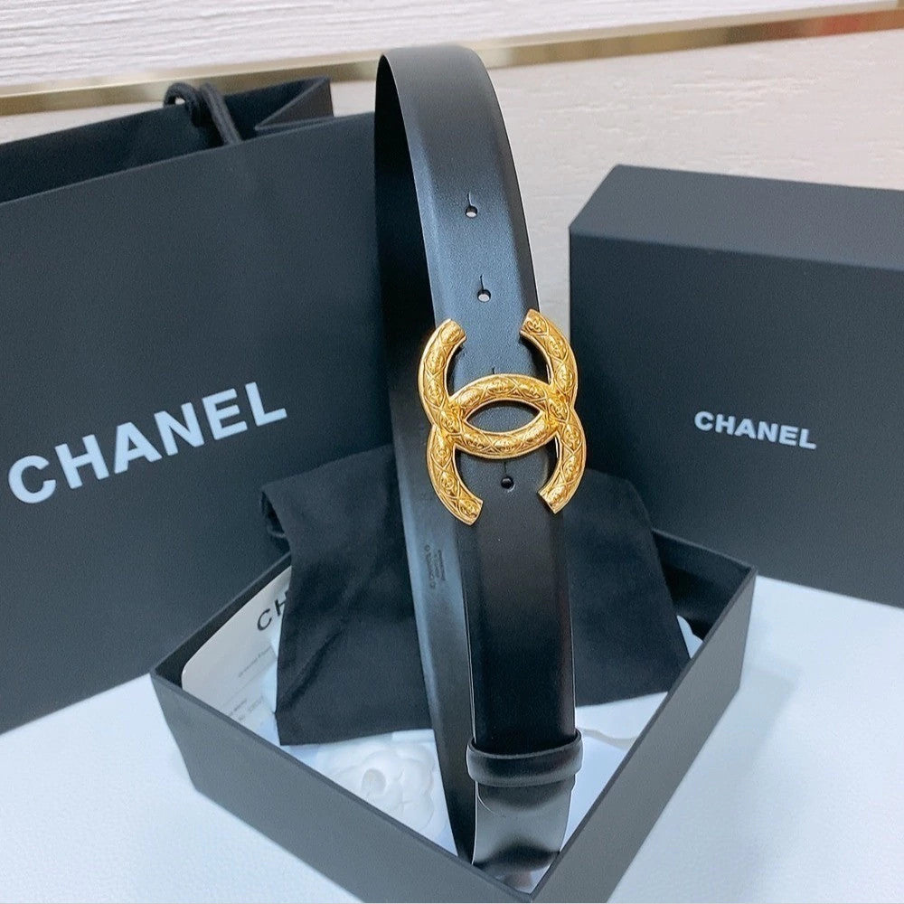 Chanel CC Quilted Belt 11.8" (30 cm)