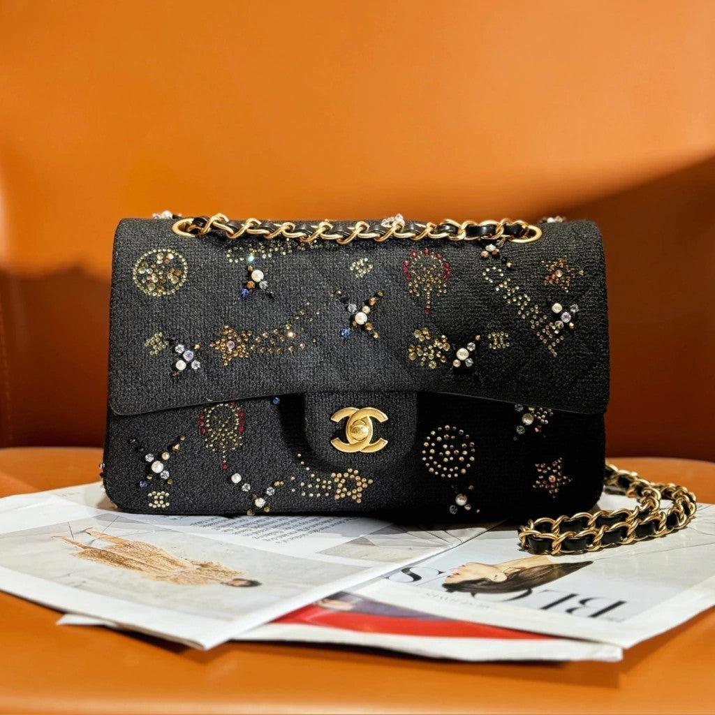 Chanel Classic Flap Embroidered 10" (25.5 cm)