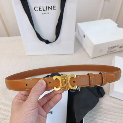 Celine Triomphe Classique Belt 1" (2.5 cm)