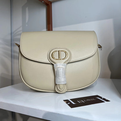 Dior Bobby Medium Beige 8.9" (22.5 cm)