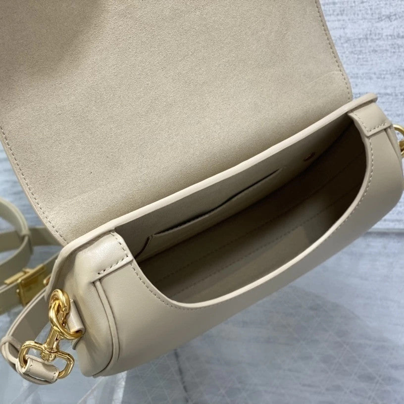 Dior Bobby Medium Beige 8.9" (22.5 cm)