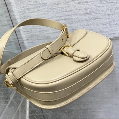 Dior Bobby Medium Beige 8.9" (22.5 cm)