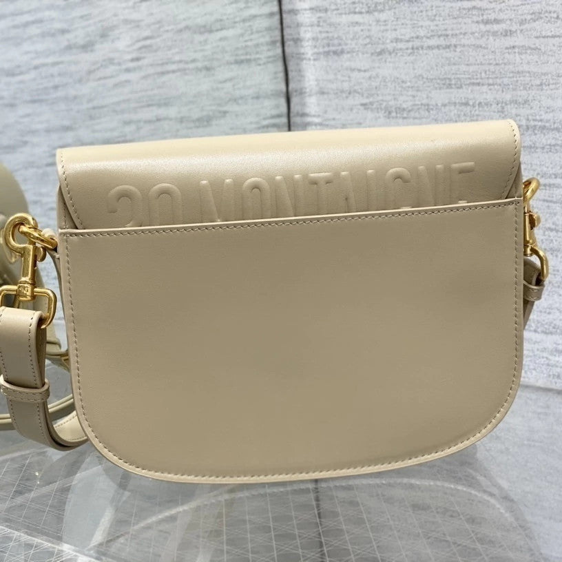Dior Bobby Medium Beige 8.9" (22.5 cm)