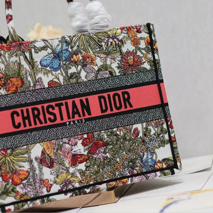 Dior Book Tote Enchanted Garden 14.4" (36.5 cm)