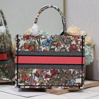 Dior Book Tote Enchanted Garden 14.4" (36.5 cm)