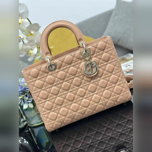 Dior Lady Dior Large 12.6" (32 cm)