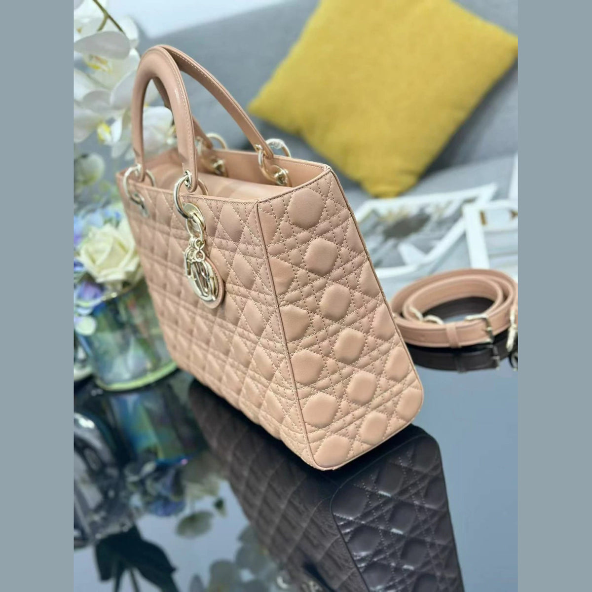 Dior Lady Dior Large 12.6" (32 cm)