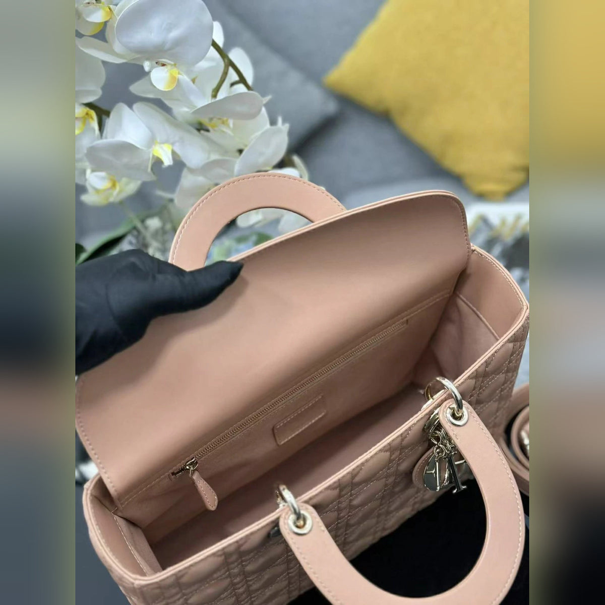 Dior Lady Dior Large 12.6" (32 cm)