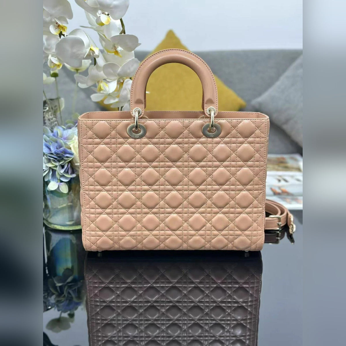 Dior Lady Dior Large 12.6" (32 cm)