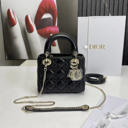 Free Gift: Mini Lady Bag (4-piece bundle) Black