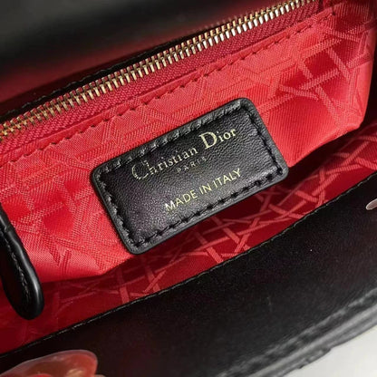 Dior Lady Dior Mini Black 5.9" (15 cm)