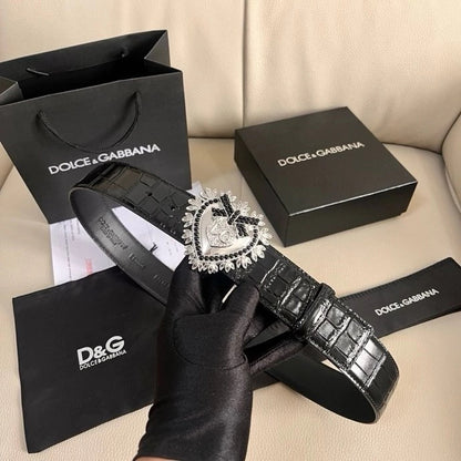 Dolce & Gabbana Baroque Belt 1.6" (4 cm)