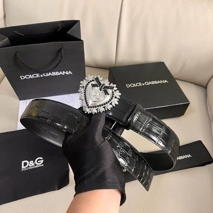 Dolce & Gabbana Baroque Belt 1.6" (4 cm)