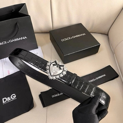 Dolce & Gabbana Baroque Belt 1.6" (4 cm)