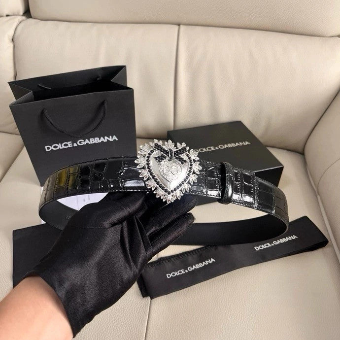 Dolce & Gabbana Baroque Belt 1.6" (4 cm)