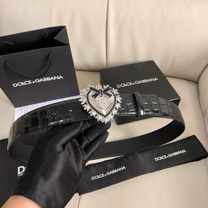 Dolce & Gabbana Baroque Belt 1.6" (4 cm)
