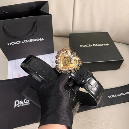 Dolce & Gabbana Baroque Belt 1.6" (4 cm)