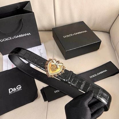 Dolce & Gabbana Baroque Belt 1.6" (4 cm)