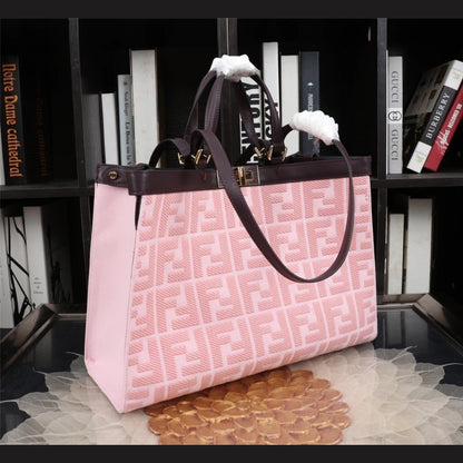 Fendi Tote Jacquard FF 13.4" (34 cm)