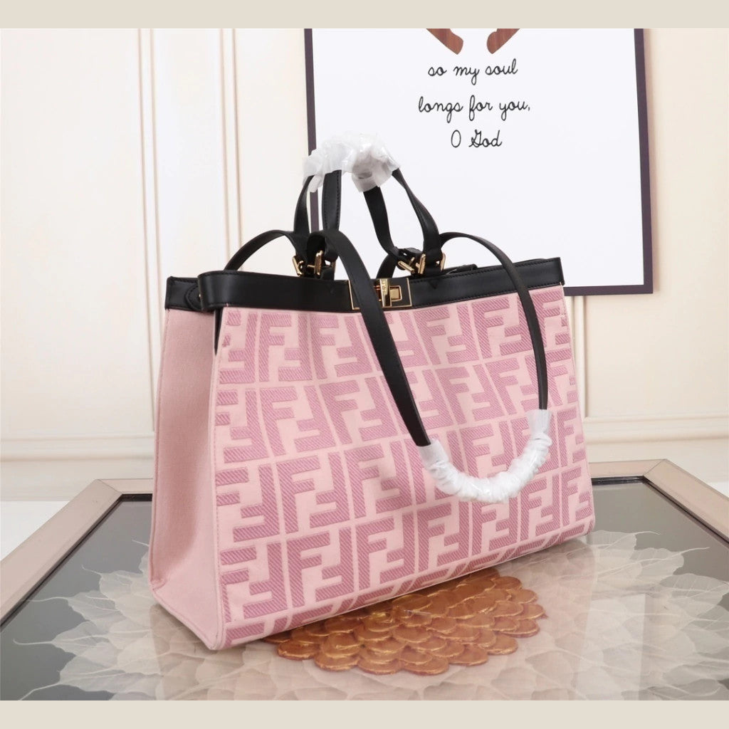 Fendi Tote Jacquard FF 13.4" (34 cm)