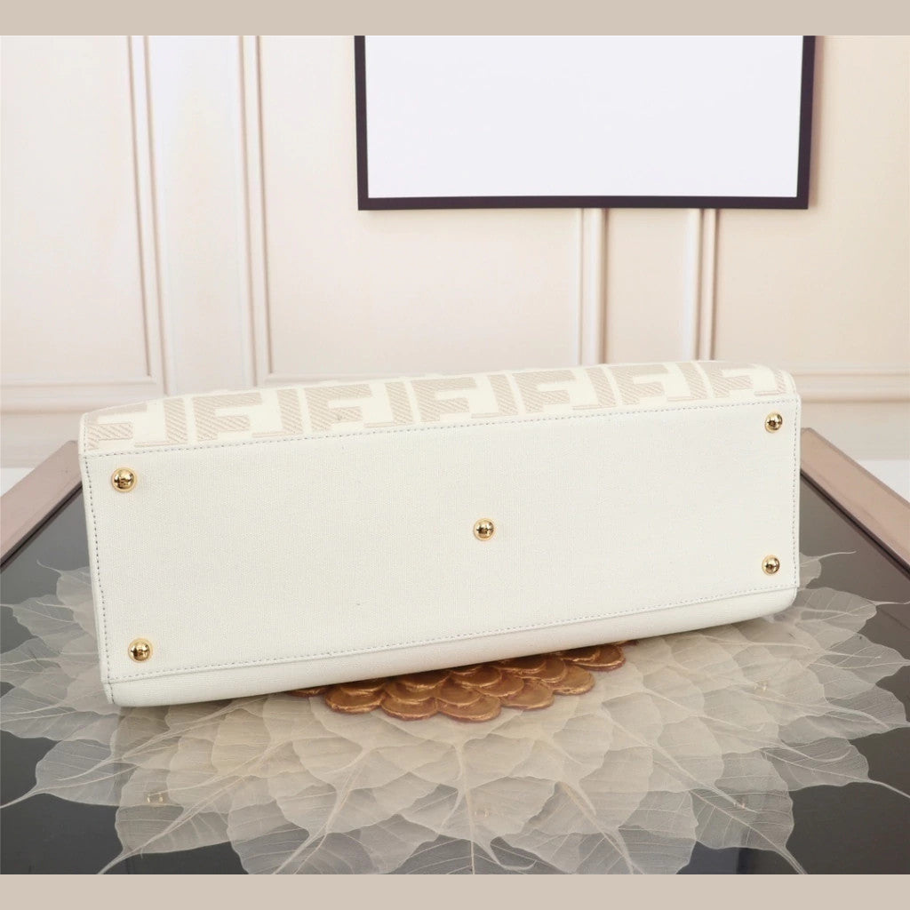Fendi Tote Jacquard FF 13.4" (34 cm)