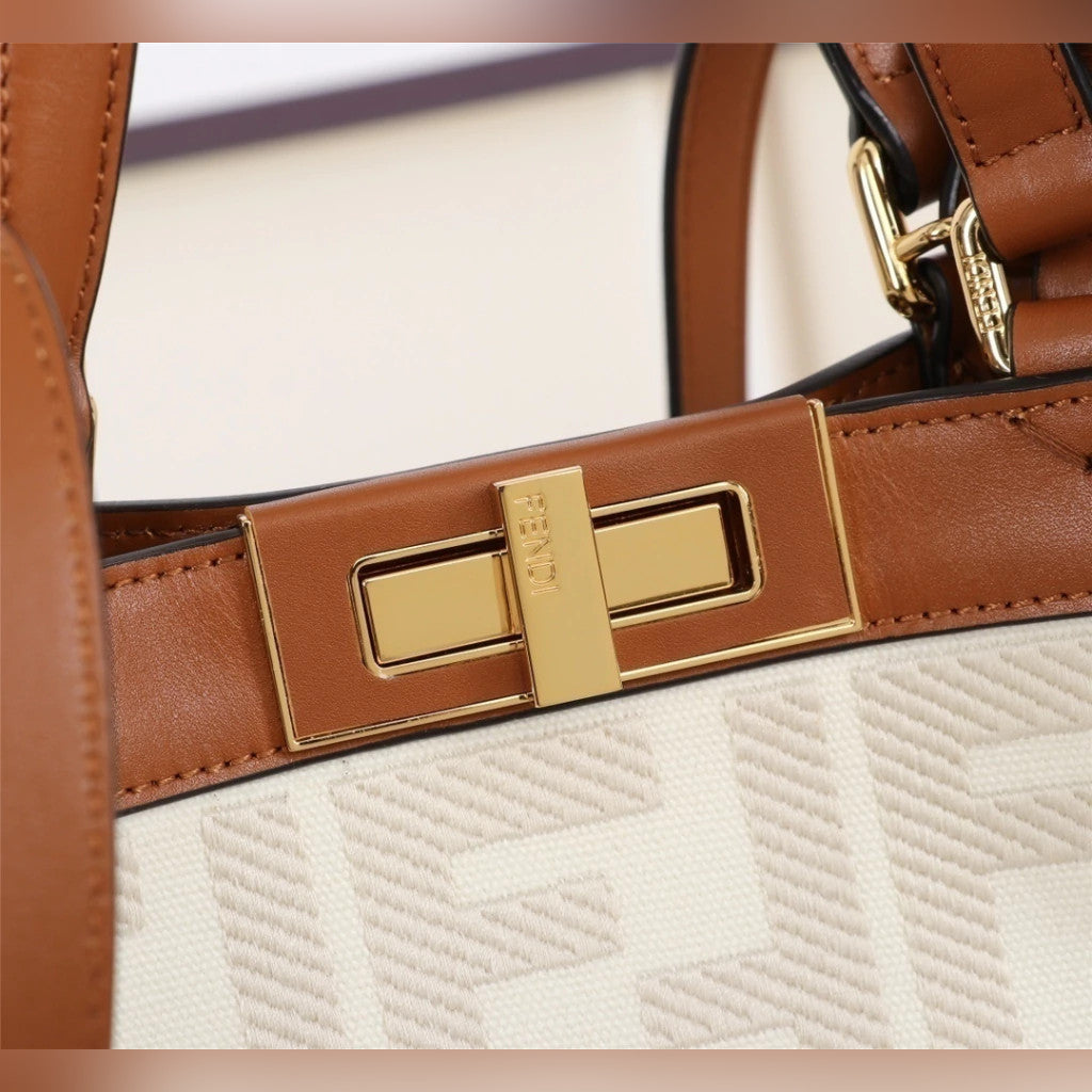 Fendi Tote Jacquard FF 13.4" (34 cm)