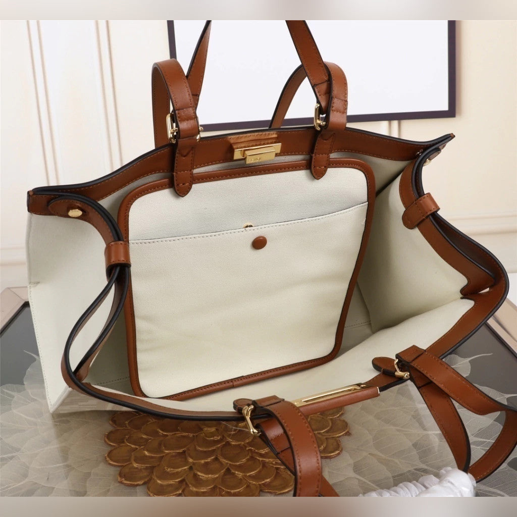 Fendi Tote Jacquard FF 13.4" (34 cm)
