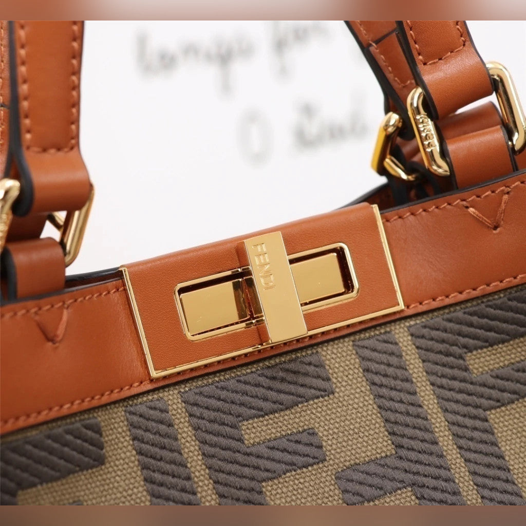 Fendi Tote Jacquard FF 13.4" (34 cm)