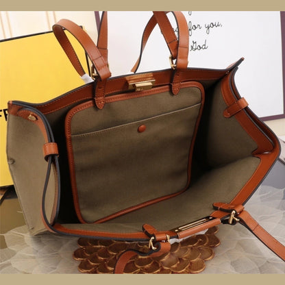 Fendi Tote Jacquard FF 13.4" (34 cm)