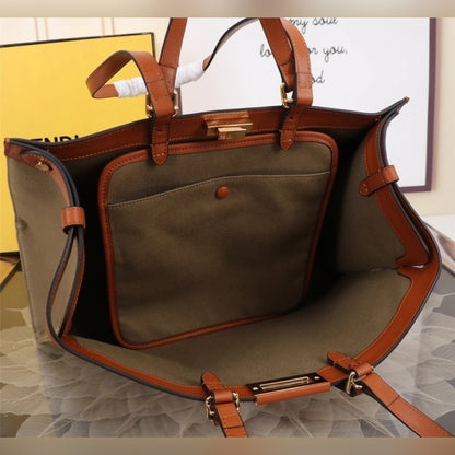 Fendi Tote Jacquard FF 13.4" (34 cm)
